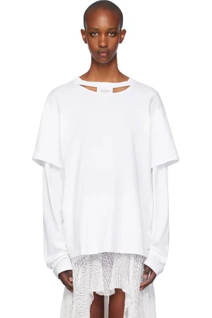 pushBUTTON Sleeve Layered Jersey T-shirt
