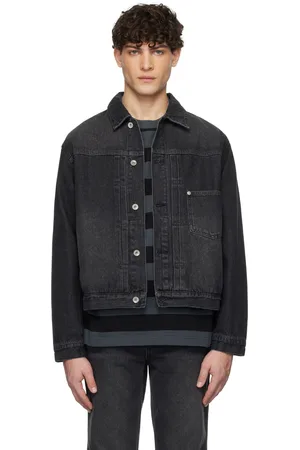 UNIFORM Black Type 1 Trucker Denim Jacket