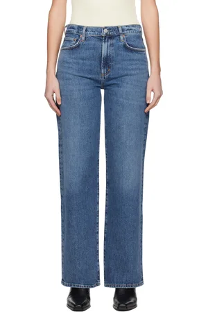 AGOLDE Blue Harper Straight Jeans