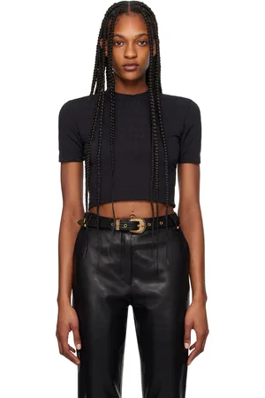 Balmain Black Jacquard T-Shirt