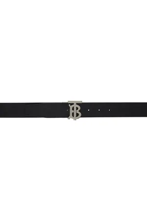 Burberry Black & Tan Leather Reversible 