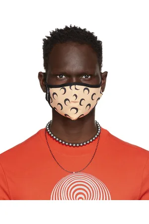 Marine Serre & Black Allover Moon Daily Wear Mask