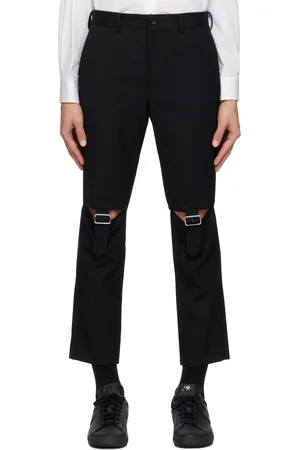 Comme des Garçons Black Cutout Trousers