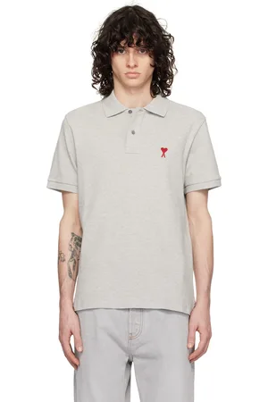 Ami Gray Ami De Cœur Polo