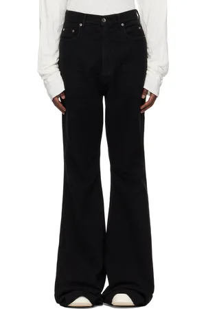 Rick Owens Black Porterville Bolan Bootcut Trousers