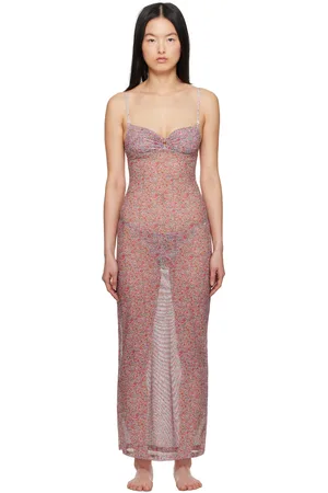 Yasmine Eslami Multicolor Nina Midi Dress