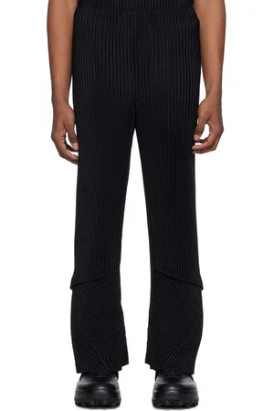 Issey Miyake Black Aerial Trousers