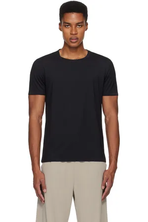 SKIMS Three-Pack Black Stretch T-shirts