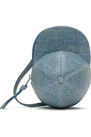 J.W.Anderson Blue Medium Cap Leather Crossbody Bag