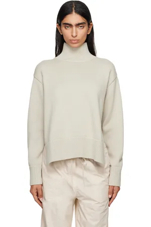 STUDIO NICHOLSON Taupe Patria Turtleneck