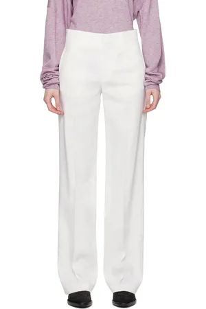 Isabel Marant White Scarly Trousers