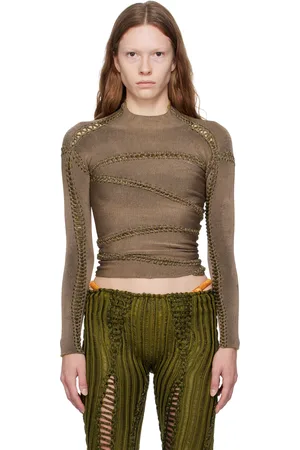 Isa Boulder SSENSE Exclusive Brown Long Sleeve T-Shirt