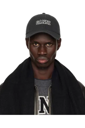 Ganni Embroidered Logo Cap