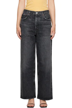 AGOLDE Gray Low Slung Baggy 30.5 Jeans