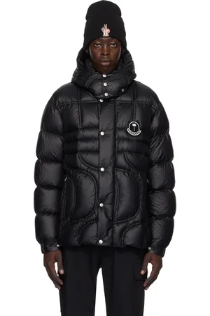 Moncler Moncler x Palm Angels Black Cherit Down Jacket