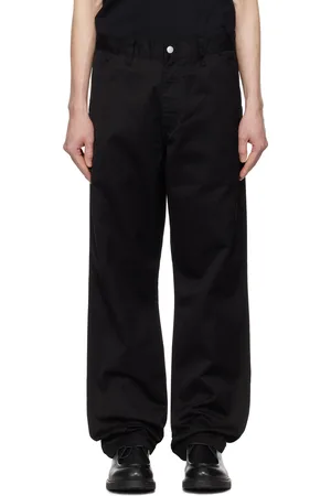 Carhartt Black Simple Trousers