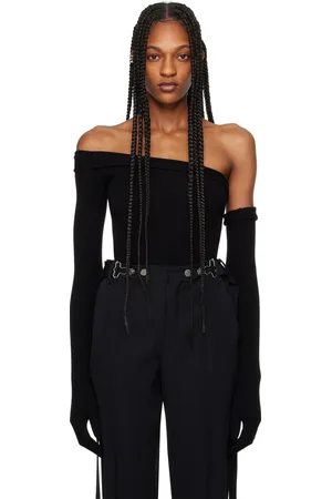Jean Paul Gaultier Black Glove Bodysuit