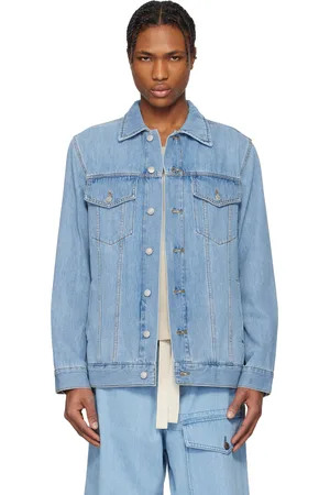 DRIES VAN NOTEN Blue Faded Denim Jacket