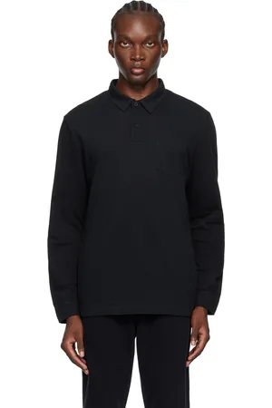 Sunspel Riviera Long Sleeve Polo