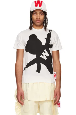 WALTER VAN BEIRENDONCK White Shadow Teddy T-shirt