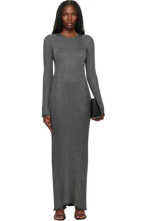 Proenza Schouler Silver Joni Maxi Dress