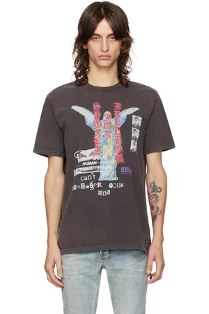 KSUBI Brown Crewneck Sinners Kash T-Shirt