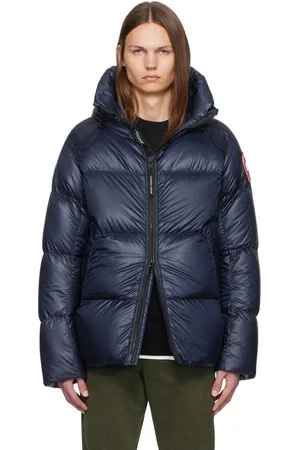 Canada Goose Navy Crofton Puffer Down Jacket