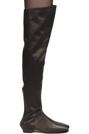 The Row Brown Hereditas 25 Tall Boots