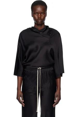 Rick Owens Black Hollywood Cylinder Top