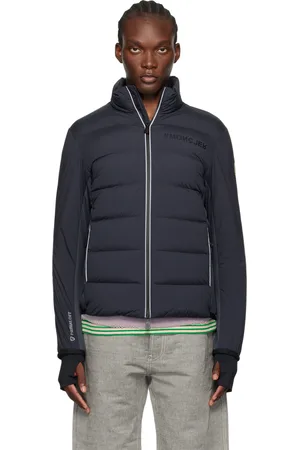 Moncler Gray Pocol Mid Layer Down Jacket