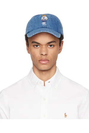 Ralph Lauren Blue Embroidered Denim Cap