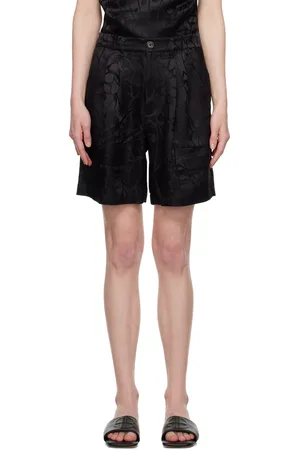 ANINE BING Black Carrie Shorts