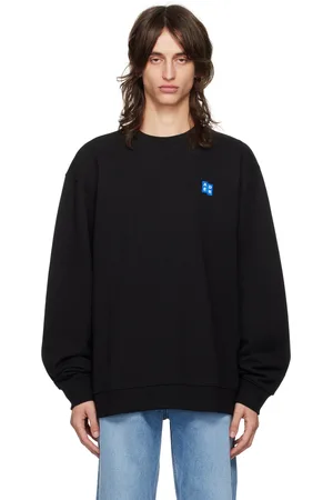 Ader Error Black TRS Tag Sweatshirt