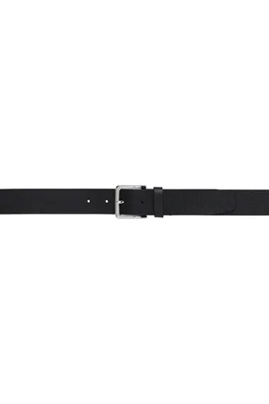 HUGO BOSS Black Pin-Buckle Belt