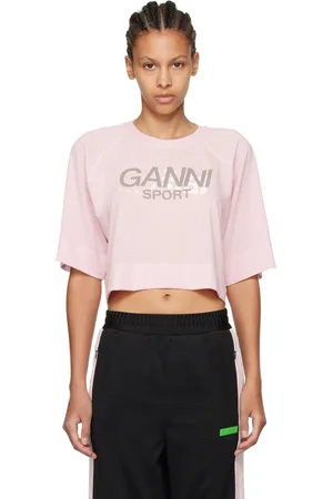Ganni Pink Active Top