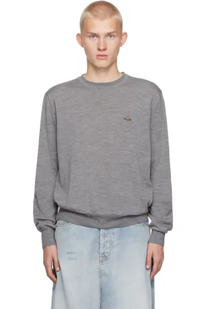 Vivienne Westwood Gray Alex Round Neck Sweater