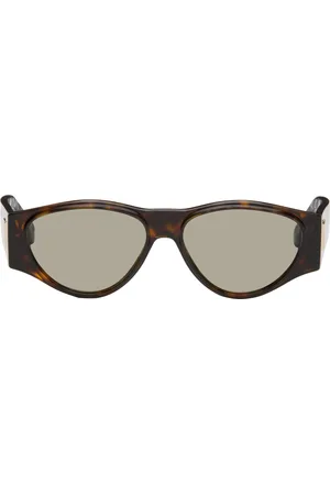 Fendi Brown FF Squared Sunglasses