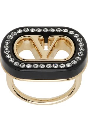 VALENTINO GARAVANI Gold Ovalette Ring