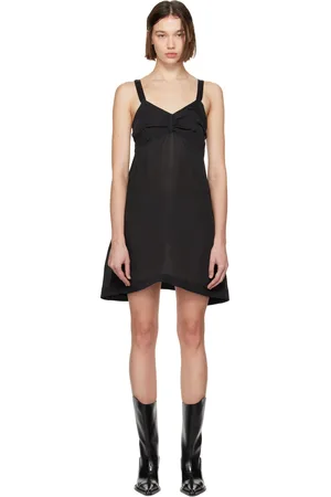 OUR LEGACY Black Apron Minidress