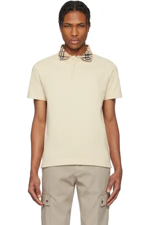 Burberry Beige Cotton Polo