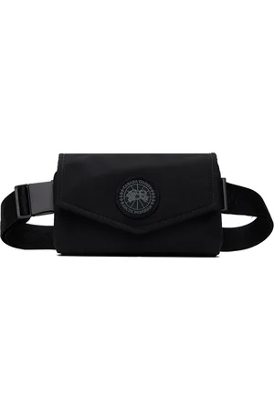 Canada Goose Black Mini Waist Pack Pouch