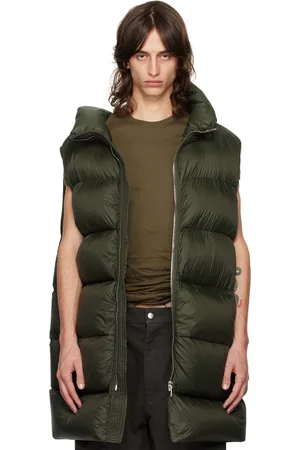 Rick Owens Green Porterville Flight Down Vest