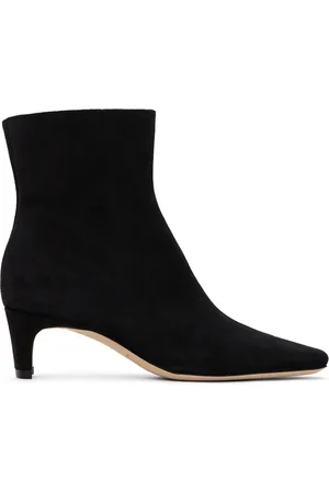 Staud Black Wally Ankle Boots