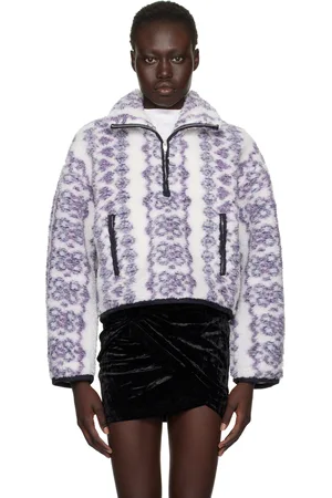 Isabel Marant Off-White & Purple Marie Jacket