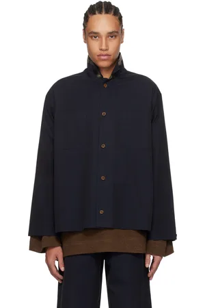 Aviva Jifei Xue Black Boxy Shirt