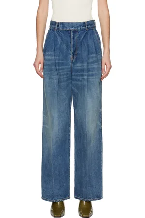 UNDERCOVER Blue Two-Tuck Jeans