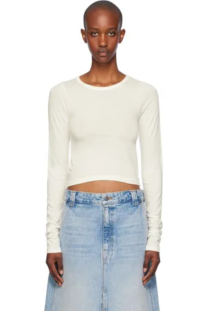 ÉTERNE Off-White Long Sleeve Baby T-Shirt