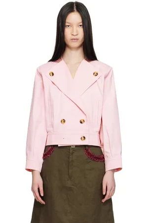 Caro Editions Pink Yoko Bomber Jacket