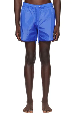 Moncler Blue Patch Swim Shorts