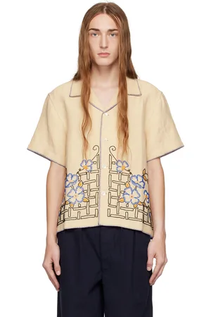 BODE Beige Himalayan Poppy Shirt